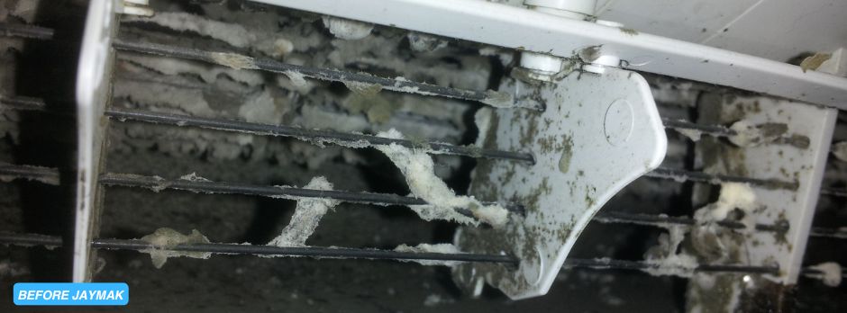 mould in split system